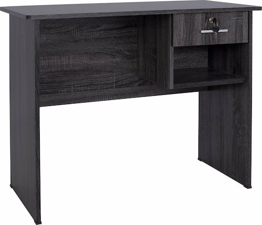 Desk Hayden 90x45x74.5cm Gray Desk Hayden 90x45x74.5cm Gray