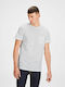 Jack & Jones Ανδρικό T-shirt Λευκό Μονόχρωμο