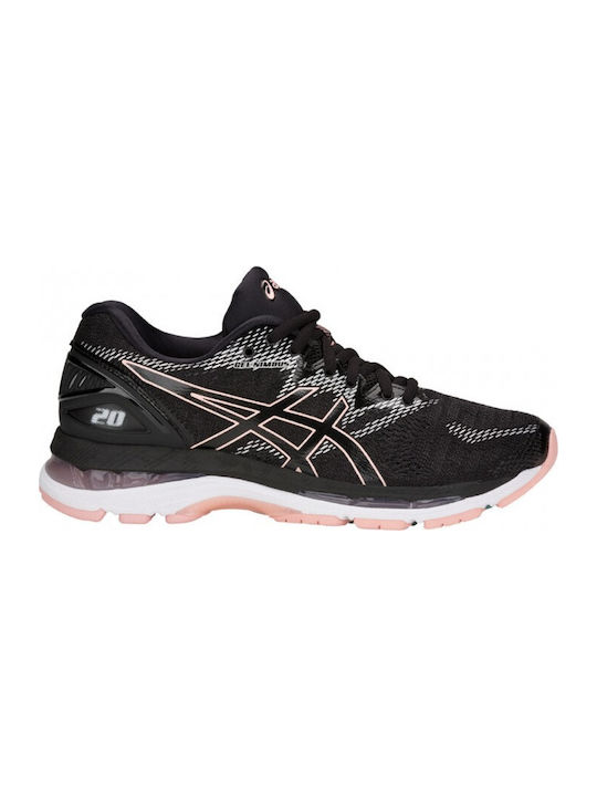 Gel-Nimbus 20 Damen Sportschuhe Laufen Black / Frosted Rose