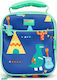 Penny Scallan Hand-Lunch-Tasche Blau Dinosaurier