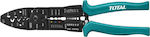 Total Crimping Tool 0.5-6mm² Cross Section with Cable Cutter (Length 250mm) THT15101