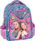 Graffiti Maggie & Bianca School Bag Backpack Kindergarten in Blue color