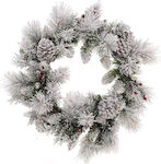 Inart Christmas Decorative Wreath 50cm