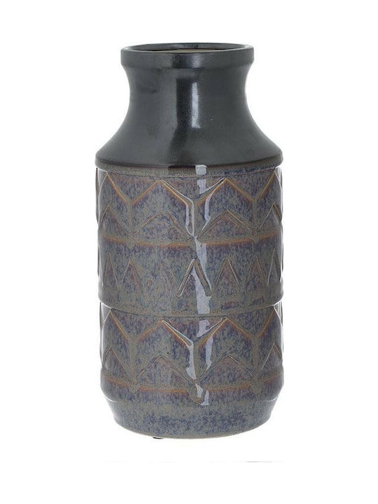 Inart Ceramic Vase 16.5x16.5x33cm