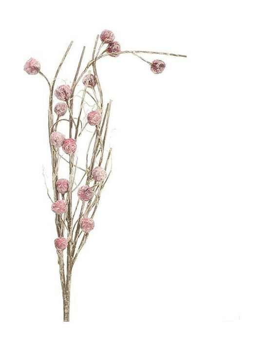 Inart Artificial Decorative Branch Pink 129cm 1pcs 3-85-246-0129