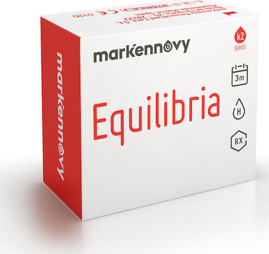 Mark'ennovy Equilibria Multifocal 2 Vierteljährlich Multifokal Kontaktlinsen Hydrogel