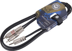 Topp Pro 3.5mm Jack Cable Male RCA Male Black 1.5m ACY01LU015
