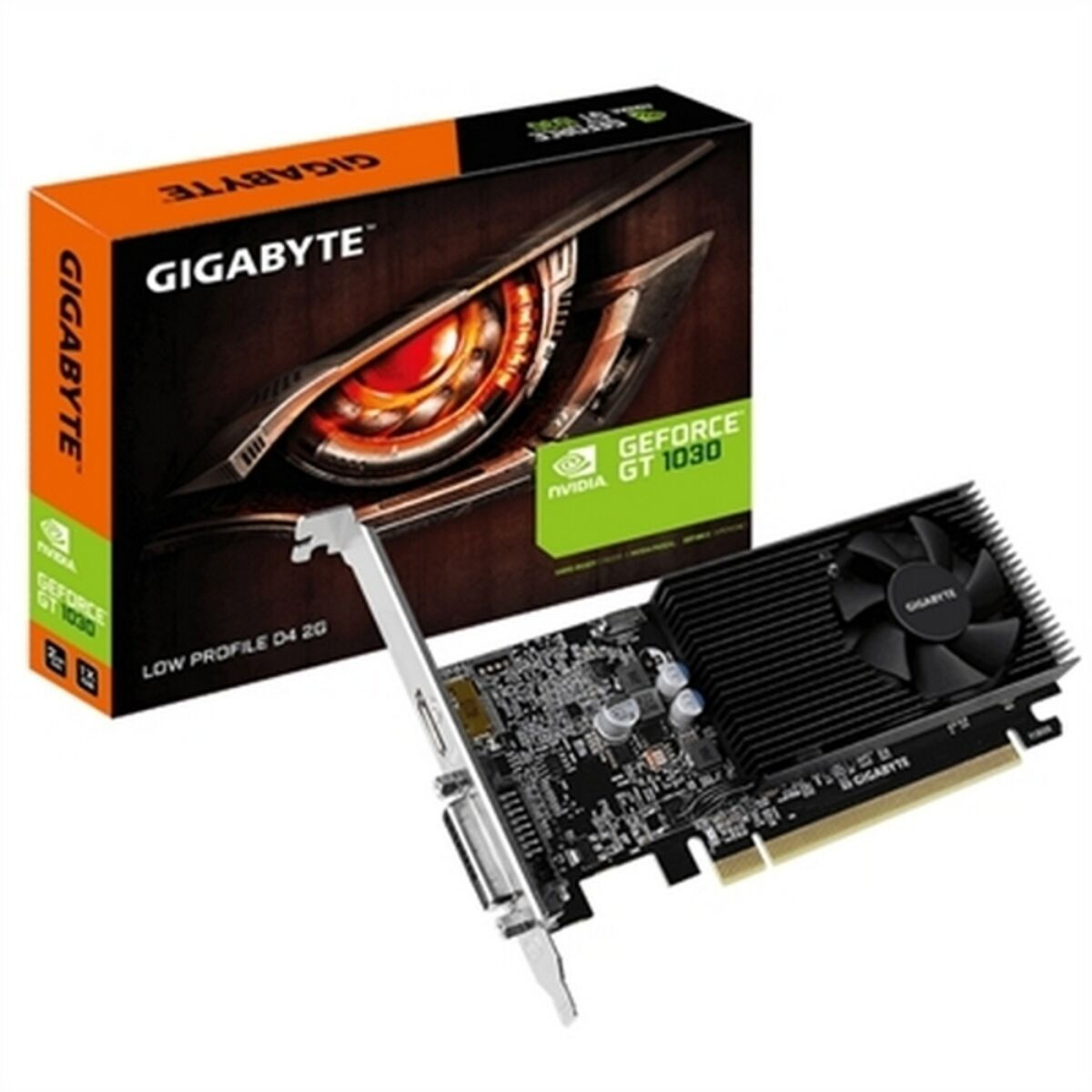 Gigabyte GeForce GT 1030 2GB GDDR4 D4 Κάρτα Γραφικών