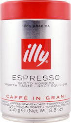 Illy Καφές Espresso Arabica σε Κόκκους σε Κουτί 250gr