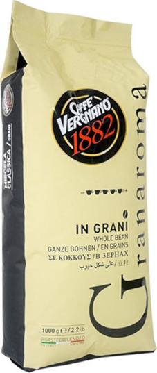 Caffe Vergnano 1882 Espresso Coffee Gran Aroma Grains 1000gr