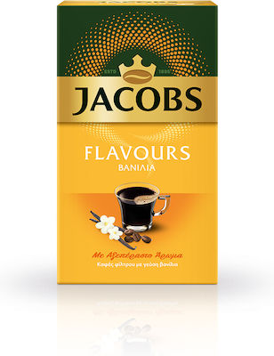 Jacobs Ground Filter Coffee with Flavor Vanilla 1x250gr