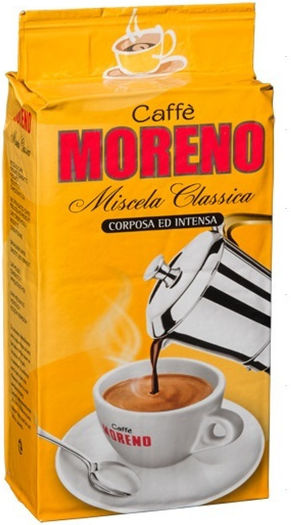 Moreno Espresso Coffee Miscela Classica Ground 250gr