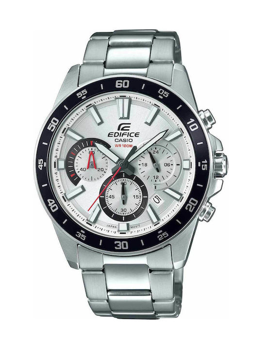 Casio Edifice Мъжки Часовник 44мм Хронограф На ...