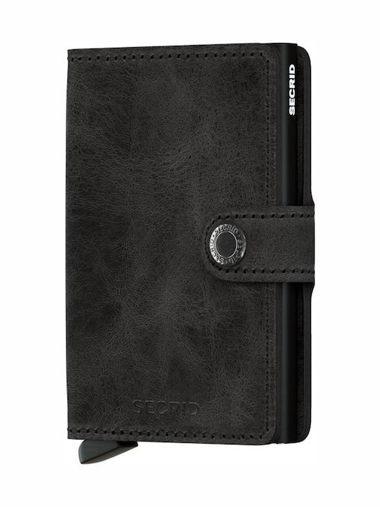 Secrid Miniwallet Vintage Δερμάτινο Ανδρικό Πορ...