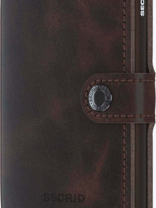 Secrid Miniwallet Vintage Δερμάτινο Ανδρικό Πορ...