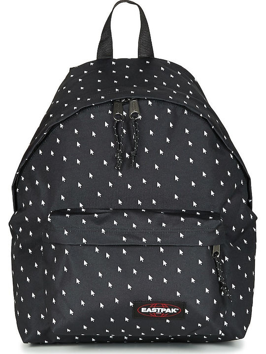 Eastpak Padded Pak'r Black Arrow Schulranzen Rucksack Junior High-High School in Schwarz Farbe 24Es