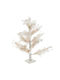 Christmas Decorative Plastic Tree Natural Appearance 65cm White