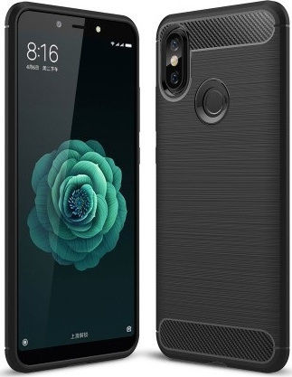 Hurtel Mi A2 Mi 6x Back Cover Silicone Black (Xiaomi Mi 6X/Mi A2)