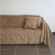Fennel 21C01BR2 Brown Armchair Throw Chenille 250x180cm Brown