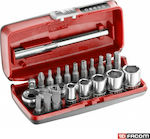 Facom Set Ratchet 1\4" 23pcs