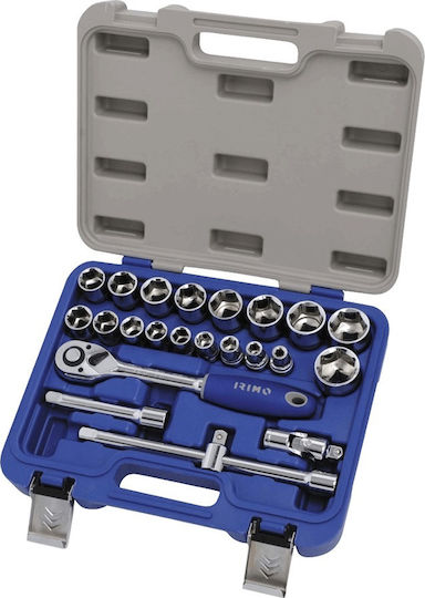 Irimo Set Ratchet 1\2" 23pcs