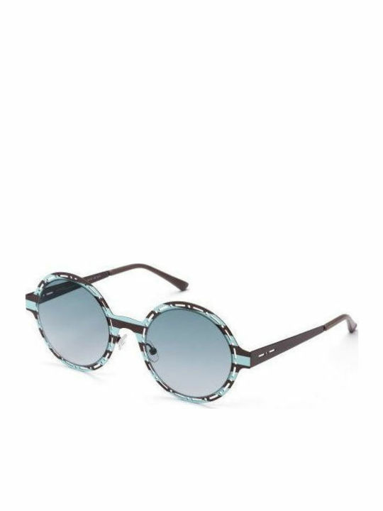 Italia Independent Amelie Women's Sunglasses with Multicolour Plastic Frame 0519.STR.044