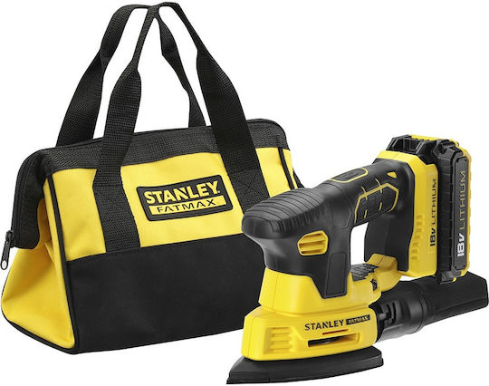 Stanley Fatmax Τριβείο Δέλτα 18V 1x2Ah με Σύστημα Αναρρόφησης