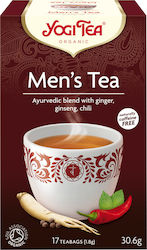 Yogi Tea Men's Tea Τζίντζερ Βιολογικό 17 Φακελάκια 30.6gr