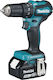 Makita Percussive Drill Driver Battery 18V 2x5Ah