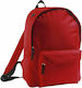 Sol's Rider Red School Backpack Junior High-High School Red 15.7 Litres 28 x 14 x 40 cm