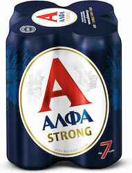 Άλφα Strong Lager Κουτί 4x500ml