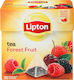 Lipton Negru Ceai 20 Pungi 36gr 1buc cu Aromă Fructe de pădure