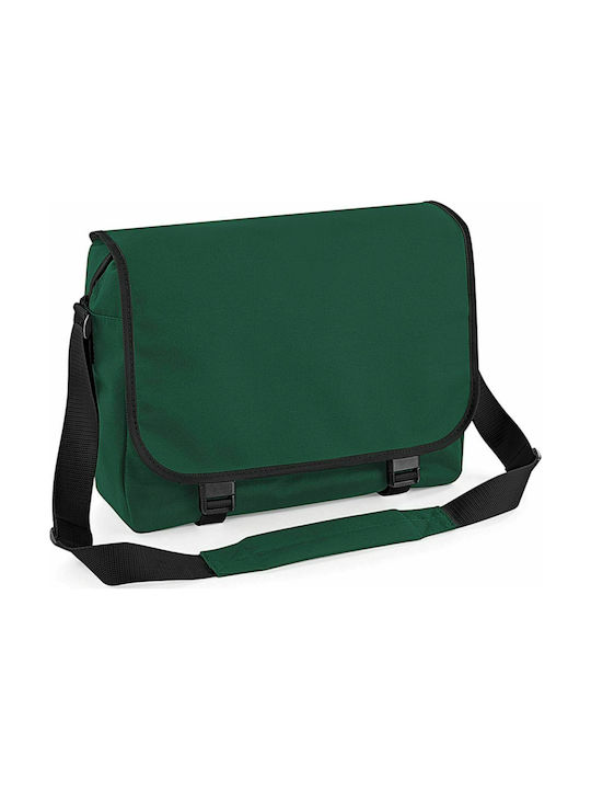 Bagbase BG21 Ανδρική Τσάντα Ταχυδρόμου σε Πράσινο χρώμα