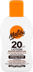 Malibu Waterproof Sunscreen Lotion for Body SPF20 200ml