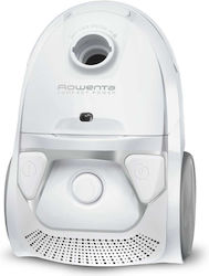 Rowenta Compact Power 750W με Σακούλα Λευκή Rowenta Compact Power 750W με Σακούλα Λευκή