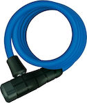 Abus Star 4508K/150/8 Bicycle Cable Lock with Key Blue