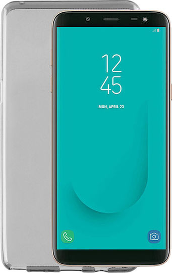 Idol 1991 Air Slim Back Cover Silicon 0.3mm Gri (Galaxy J6)
