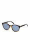 Gant Sonnenbrillen mit Braun Schildkröte Rahmen und Blau Linse GA8061 56V
