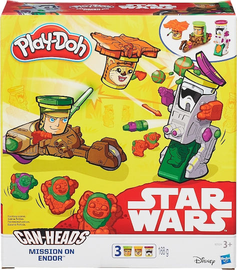 Hasbro Play-Doh Plasticine - Star Wars Vehicle Game Set for 3+ Years 3 Can (Miscellaneous Designs)