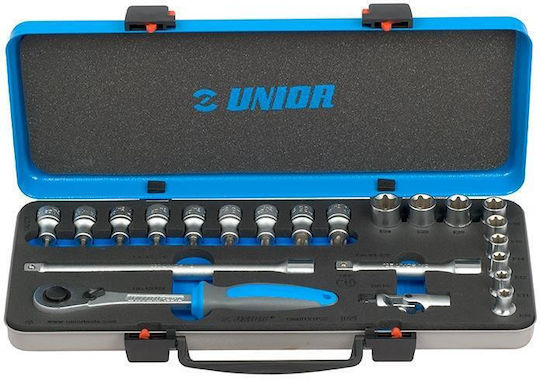 Unior 190BITX1P22 Καστάνια με Καρυδάκια 1\2" 22τμχ
