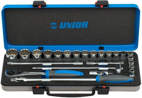 Unior 190BI12P24 Καστάνια με Καρυδάκια 1\2" 24τμχ