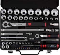 Wurth 096509059 Καστάνια με Καρυδάκια 1\2" & 1\4" 59τμχ Wurth 096509059 Καστάνια με Καρυδάκια 1\2" & 1\4" 59τμχ