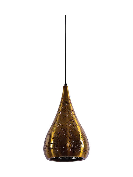 Home Lighting Amala Pendant Light Suspension for Socket E27 Bronze