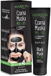 Marion Czarna Mask Peel-Off Neagră Mască de Față pentru Exfoliere 25gr