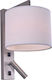 Home Lighting Modern Lamp Wall with Socket E27 White 30x30x20cm