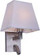 Home Lighting Modern Leuchte Wand mit Fassung E27 Weiß 20x20x20cm