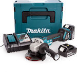 Makita Wheel 125mm Battery Brushless with Speed Control 2x5Ah