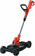 Black & Decker Electric Brush Cutter with Wheels 550W 2.4kg