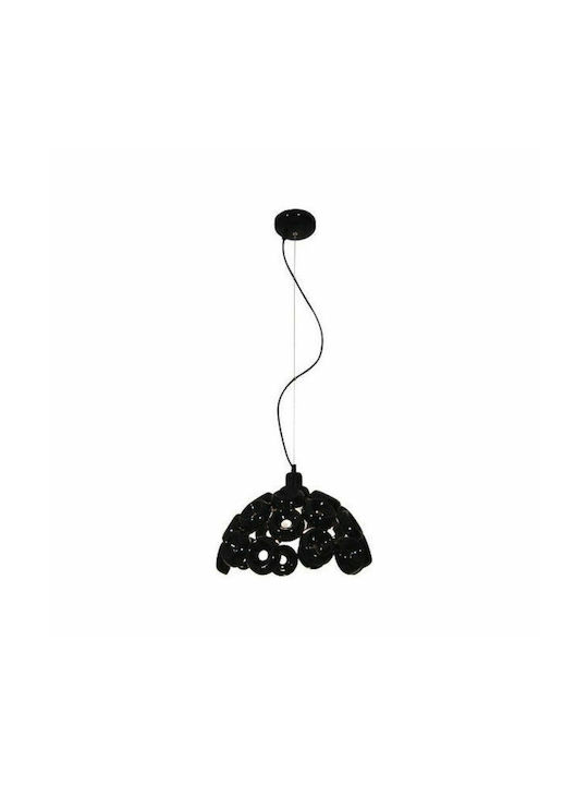 Home Lighting Pendant Light Black with Socket E27 36x27x120cm