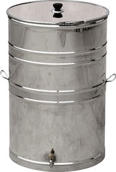 Biofan Stainless Steel Container Open Top/Flat Bottom 75lt 15021